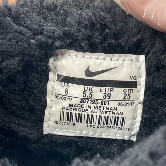 Nike Kaishi Black Winter Boots size 8 - Picture 10 of 12